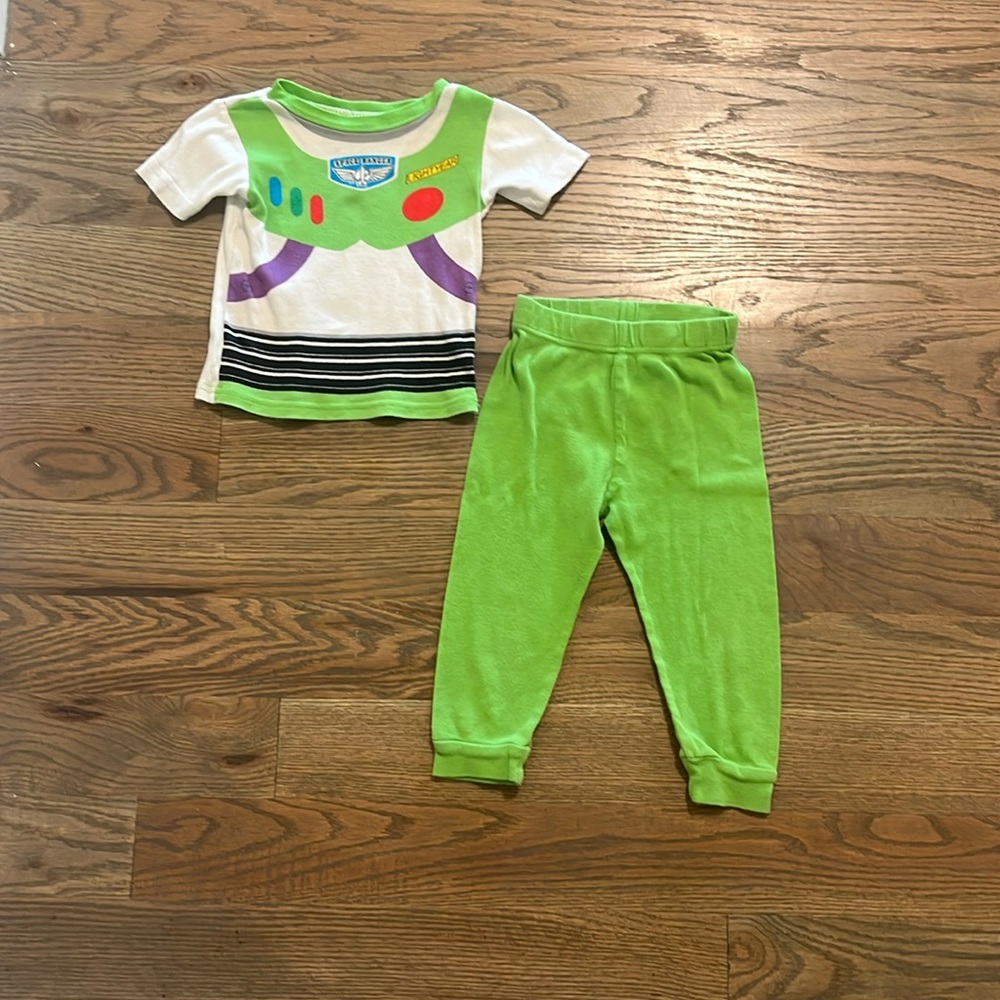 Buzz Lightyear PJs Size 2T GUC